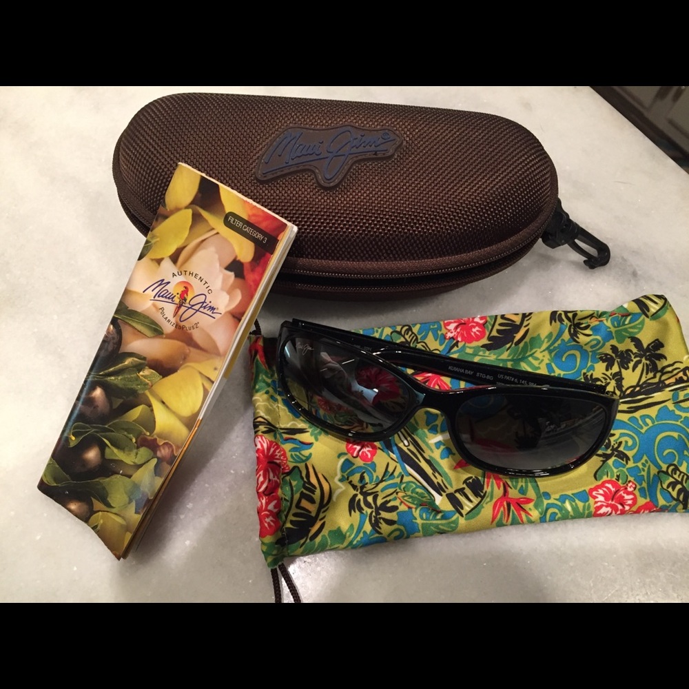 Maui Jim sunglasses only wore one time